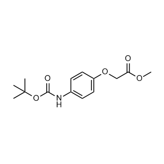 Methyl 2-(4-((tert-butoxycarbonyl)amino)phenoxy)acetate|CS-0331537