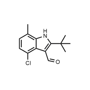 2-(Tert-butyl)-4-chloro-7-methyl-1H-indole-3-carbaldehyde|CS-0331689