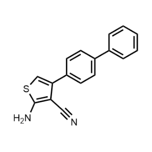4-([1,1'-Biphenyl]-4-yl)-2-aminothiophene-3-carbonitrile|CS-0331899