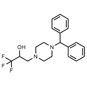 3-(4-Benzhydrylpiperazin-1-yl)-1,1,1-trifluoropropan-2-ol|CS-0332148