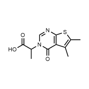 2-(5,6-Dimethyl-4-oxothieno[2,3-d]pyrimidin-3(4H)-yl)propanoic acid|CS-0332165