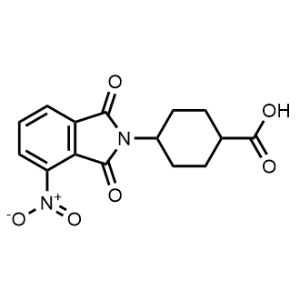 4-(4-Nitro-1,3-dioxoisoindolin-2-yl)cyclohexane-1-carboxylic acid|CS-0332283