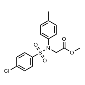 Methyl N-((4-chlorophenyl)sulfonyl)-N-(p-tolyl)glycinate|CS-0332314