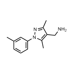 (3,5-Dimethyl-1-(m-tolyl)-1H-pyrazol-4-yl)methanamine|CS-0332425
