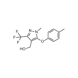 (1-Methyl-5-(p-tolyloxy)-3-(trifluoromethyl)-1H-pyrazol-4-yl)methanol|CS-0332434