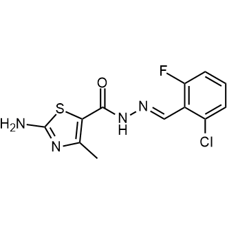2-Amino-N'-(2-chloro-6-fluorobenzylidene)-4-methylthiazole-5-carbohydrazide|CS-0332486