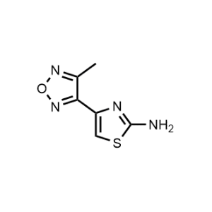 4-(4-Methyl-1,2,5-oxadiazol-3-yl)thiazol-2-amine|CS-0332745