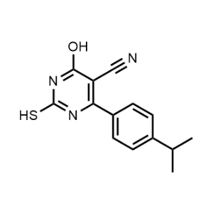 4-Hydroxy-6-(4-isopropylphenyl)-2-mercaptopyrimidine-5-carbonitrile|CS-0332747