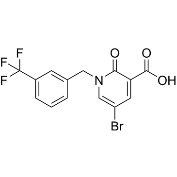 5-Bromo-2-oxo-1-(3-(trifluoromethyl)benzyl)-1,2-dihydropyridine-3-carboxylic acid|CS-0332767