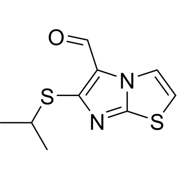 6-(Isopropylthio)imidazo[2,1-b]thiazole-5-carbaldehyde|CS-0332771