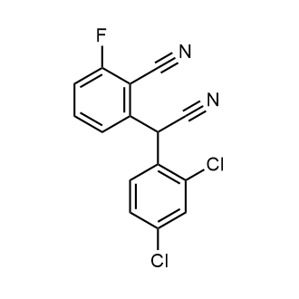 2-(Cyano(2,4-dichlorophenyl)methyl)-6-fluorobenzonitrile|CS-0332772