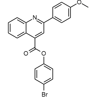 4-Bromophenyl 2-(4-methoxyphenyl)quinoline-4-carboxylate|CS-0332889