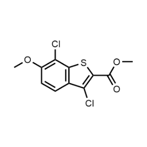 Methyl 3,7-dichloro-6-methoxybenzo[b]thiophene-2-carboxylate|CS-0332939