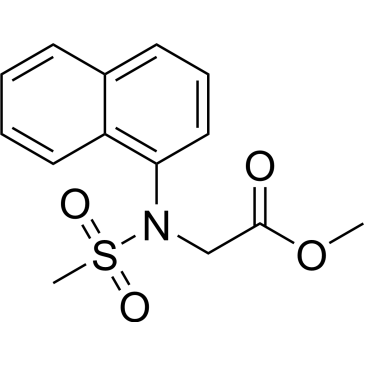 Methyl N-(methylsulfonyl)-N-(naphthalen-1-yl)glycinate|CS-0332950