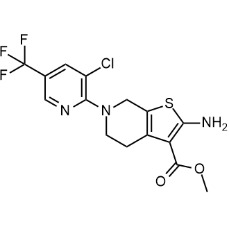 Methyl 2-amino-6-(3-chloro-5-(trifluoromethyl)pyridin-2-yl)-4,5,6,7-tetrahydrothieno[2,3-c]pyridine-3-carboxylate|CS-0333046