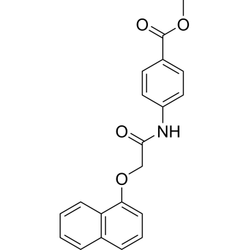 Methyl 4-(2-(naphthalen-1-yloxy)acetamido)benzoate|CS-0333147