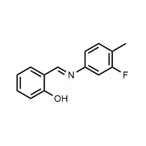 2-(((3-Fluoro-4-methylphenyl)imino)methyl)phenol|CS-0333236