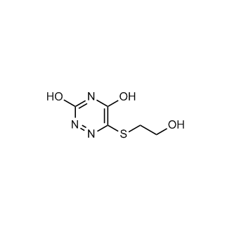 6-((2-Hydroxyethyl)thio)-1,2,4-triazine-3,5-diol|CS-0333279