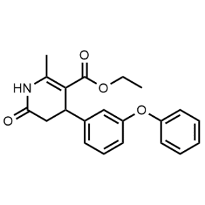 Ethyl 2-methyl-6-oxo-4-(3-phenoxyphenyl)-1,4,5,6-tetrahydropyridine-3-carboxylate|CS-0333318