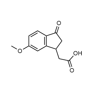 2-(6-Methoxy-3-oxo-2,3-dihydro-1H-inden-1-yl)acetic acid|CS-0333494