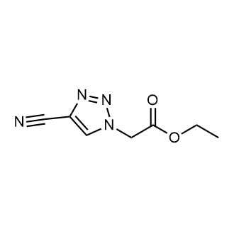 Ethyl 2-(4-cyano-1H-1,2,3-triazol-1-yl)acetate|CS-0333680