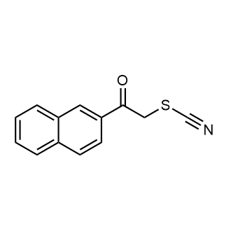 1-(Naphthalen-2-yl)-2-thiocyanatoethan-1-one|CS-0333728