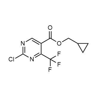 Cyclopropylmethyl 2-chloro-4-(trifluoromethyl)pyrimidine-5-carboxylate|CS-0333854