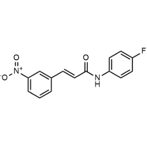 (E)-N-(4-fluorophenyl)-3-(3-nitrophenyl)acrylamide|CS-0333938