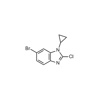 6-Bromo-2-chloro-1-cyclopropyl-1H-benzo[d]imidazole|CS-0334172