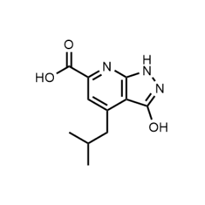3-Hydroxy-4-isobutyl-1H-pyrazolo[3,4-b]pyridine-6-carboxylic acid|CS-0334271