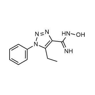 5-Ethyl-N-hydroxy-1-phenyl-1H-1,2,3-triazole-4-carboximidamide|CS-0334463