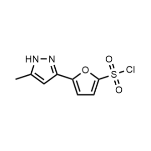 5-(5-Methyl-1H-pyrazol-3-yl)furan-2-sulfonyl chloride|CS-0334513