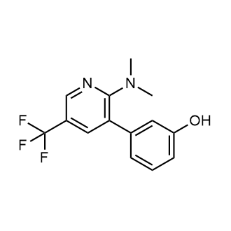 3-(2-(Dimethylamino)-5-(trifluoromethyl)pyridin-3-yl)phenol|CS-0334516
