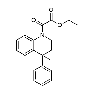 Ethyl 2-(4-methyl-4-phenyl-3,4-dihydroquinolin-1(2H)-yl)-2-oxoacetate|CS-0334526