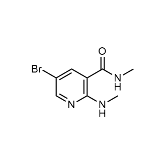 5-Bromo-N-methyl-2-(methylamino)nicotinamide|CS-0334738