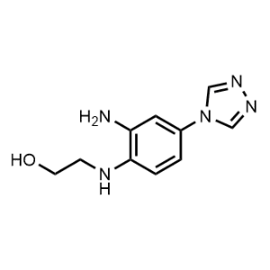 2-((2-Amino-4-(4H-1,2,4-triazol-4-yl)phenyl)amino)ethan-1-ol|CS-0334782