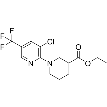 Ethyl 1-(3-chloro-5-(trifluoromethyl)pyridin-2-yl)piperidine-3-carboxylate|CS-0334795