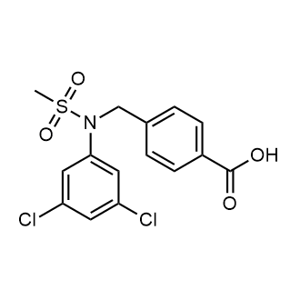 4-((N-(3,5-dichlorophenyl)methylsulfonamido)methyl)benzoic acid|CS-0335009