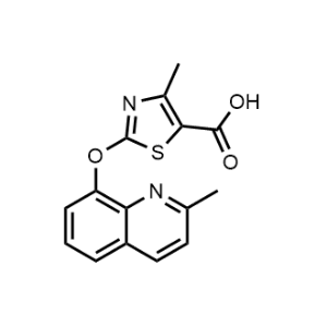 4-Methyl-2-((2-methylquinolin-8-yl)oxy)thiazole-5-carboxylic acid|CS-0335066