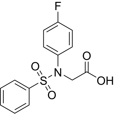 N-(4-fluorophenyl)-N-(phenylsulfonyl)glycine|CS-0335154