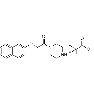 2-(Naphthalen-2-yloxy)-1-(piperazin-1-yl)ethan-1-one 2,2,2-trifluoroacetate|CS-0335300