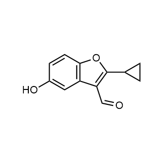 2-Cyclopropyl-5-hydroxybenzofuran-3-carbaldehyde|CS-0335303