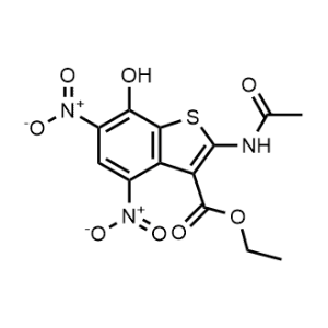 Ethyl 2-acetamido-7-hydroxy-4,6-dinitrobenzo[b]thiophene-3-carboxylate|CS-0335312