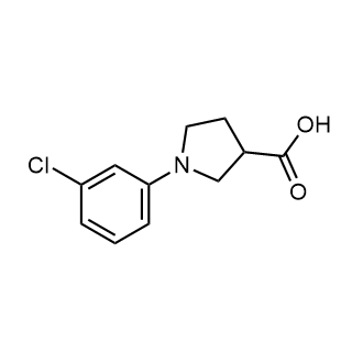 1-(3-Chlorophenyl)pyrrolidine-3-carboxylic acid|CS-0335449