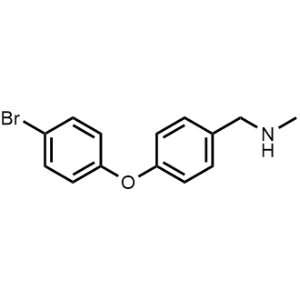 1-(4-(4-Bromophenoxy)phenyl)-N-methylmethanamine|CS-0335455