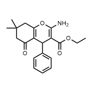 Ethyl 2-amino-7,7-dimethyl-5-oxo-4-phenyl-5,6,7,8-tetrahydro-4H-chromene-3-carboxylate|CS-0335472
