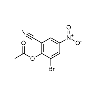 2-Bromo-6-cyano-4-nitrophenyl acetate|CS-0335479