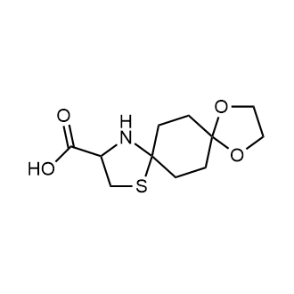 1,4-Dioxa-12-thia-9-azadispiro[4.2.4(8).2(5)]Tetradecane-10-carboxylic acid|CS-0335615