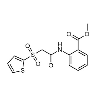 Methyl 2-(2-(thiophen-2-ylsulfonyl)acetamido)benzoate|CS-0335653