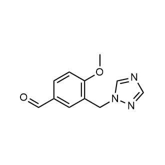 3-((1H-1,2,4-triazol-1-yl)methyl)-4-methoxybenzaldehyde|CS-0335665